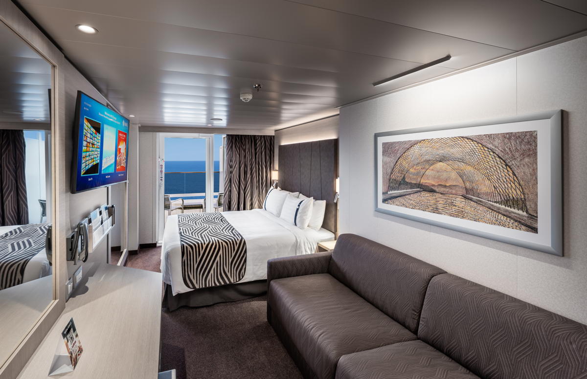 On World Europa, 65 per cent of cabins have balconies. (MSC)